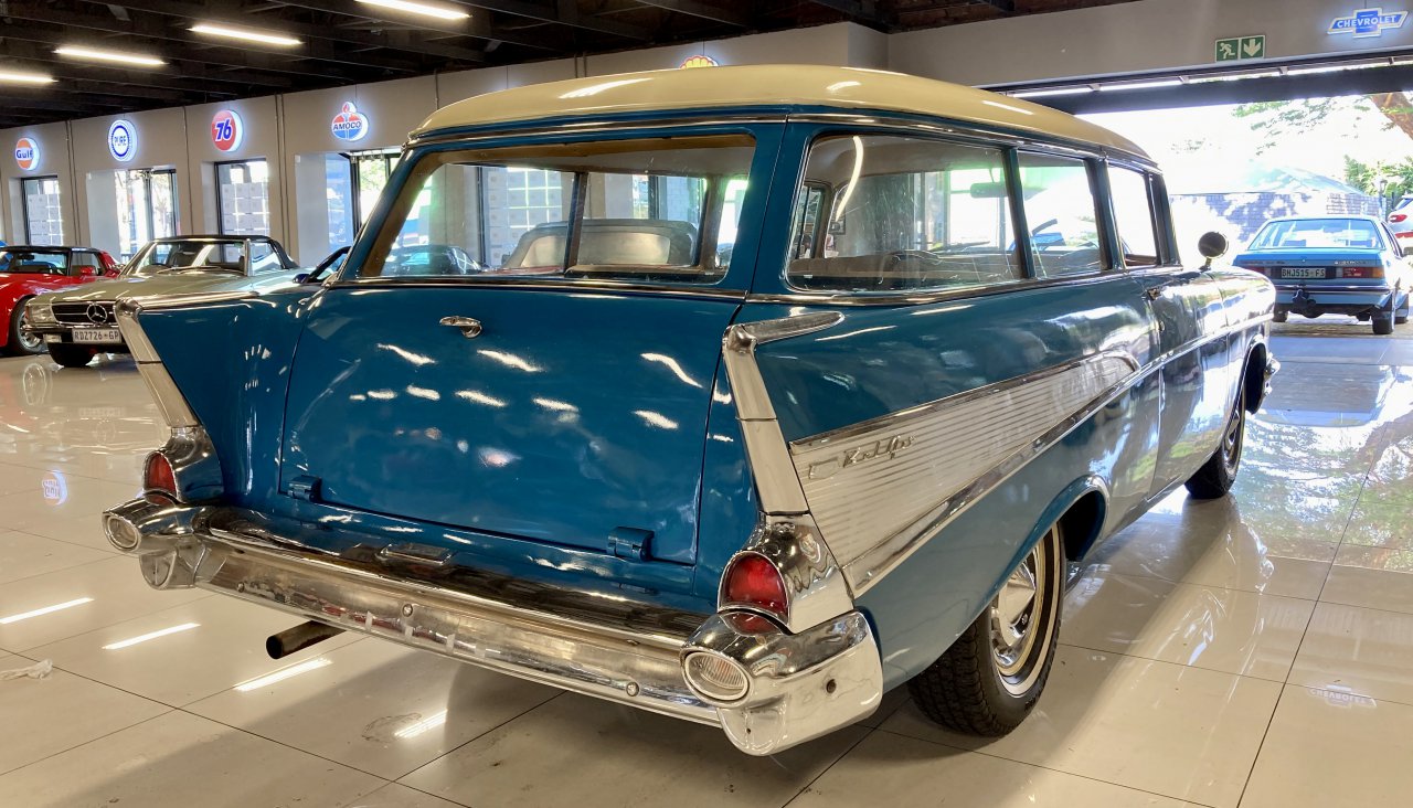 1957 Chevrolet Bel Air station wagon in South African auction private collection 