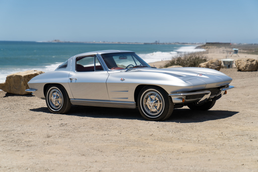 Neil Peart's 1963 Chevy Corvette, image courtesy of Gooding & Company. Photo by Mike Maez.