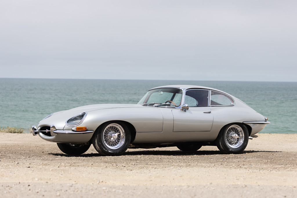Neil Peart's 1964 Jaguar E-Type Coupe, image courtesy of Gooding & Company. Photo by Brian Henniker.